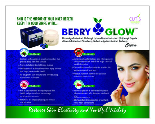 BERRY GLOW Moisturizer Cream ad