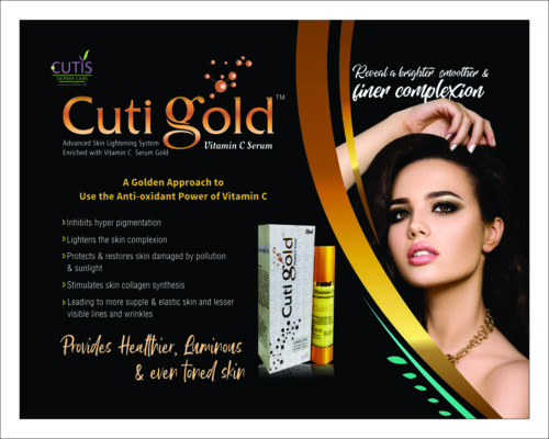 CUTIGOLD Serum ad